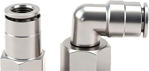 Gas Pipe Joint With Internal Thread PCF8-02 Pneumatic Quick Plugs PLF6-01 1Pcs(PLF6-01) in Saudi Arabia