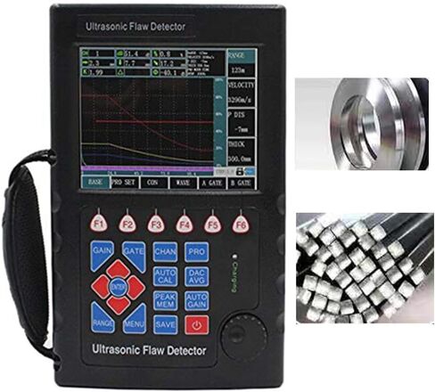 Ultrasonic Flaw Detector Weld Testing Equipment Flaw Detection Tools with Dynamic Range ≥32dB Frequency Range 0.2-20MHz Material Velocity 1000-15000m/s Data Storage 500 Channels IP65 Standard in Saudi Arabia