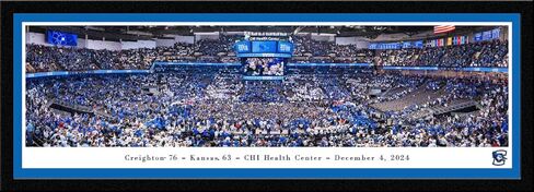 احتفال كرة السلة Creighton Bluejays - حصيرة واحدة، اختر صورة مؤطرة من Blakeway Panoramas (41.5 بوصة عرض × 15.5 بوصة ارتفاع) in Saudi Arabia