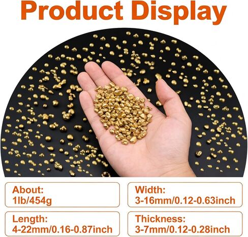 1lb سبائك النحاس سبائك النحاس لمستلزمات صب المجوهرات، مثالية للمجوهرات الذهبية DIY والخواتم والقلائد والمعادن النحاسية (1، رطل) in Saudi Arabia