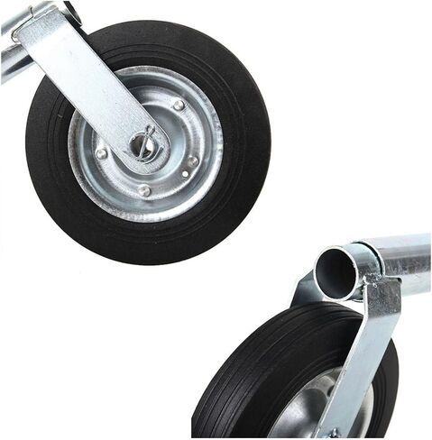 Heavy Duty Marine Swivel Trailer Jack - Lift Swivel Trailer Jack, Trailer Jack Wheel, with 20Cm Wheel, 150Kg Heavy Duty Jockey Wheel, 25Cm Vertical Stroke, for in Saudi Arabia