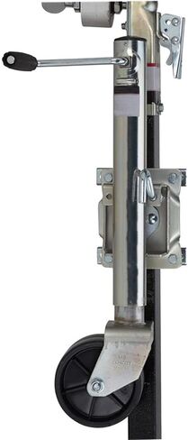 Heavy Duty Marine Swivel Trailer Jack - Boat Trailer Jack with Wheel, Swivel Trailer Wheels with 15Cm Rubber Wheel, Vertical Load 670Kg, for Boat, Camper, Yach in Saudi Arabia