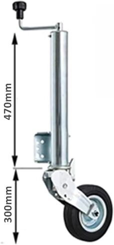 Boat Trailer Jack - Caravan Jack Mover Trailer, Motorized Jack Trailer Rv Motor Mover, Max Capacity Load 400Kg, Adjustable Height 30Cm, Auti-Rust Universal Acc in Saudi Arabia