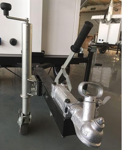 Lift Swivel Trailer Jack - Boat Trailer Jack, Heavy Duty Marine Swivel Trailer Jack, 60Mm Trailer Heavy Load, 440Kg, 8In Wheel Jockey Wheel Trailer, for Traile in Saudi Arabia