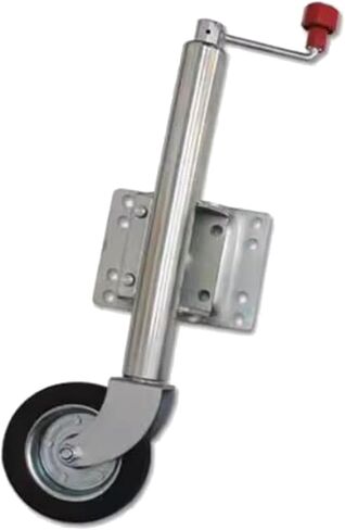 Lift and Swivel Boat Trailer Jack Wheel - Heavy Duty Marine Swivel Trailer Jack, Trailer Jack Folding Support Wheel, Bolt-On Swivel Tongue Jack, for Rv, Yacht,6in Wheel(1200lbs/550kg) in Kuwait