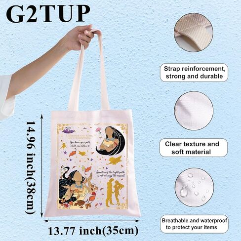 G2TUP الأميرة غابة حمل حقيبة Powhatan امرأة مروحة هدية الاستماع مع قلبك سوف تفهم حقيبة كتف الأميرة القبيلة in Saudi Arabia