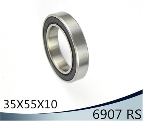 6907-2RS Bearing ABEC-1 35x55x10 mm Thin Section 6907 2RS Ball Bearings 6907RS 61907 in Kuwait
