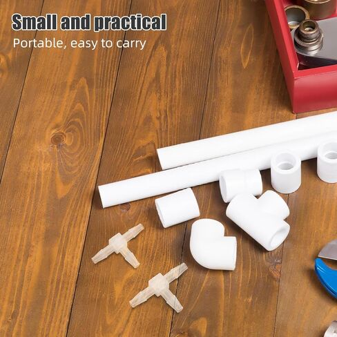 Garneck 20pcs Plastic Hose Barb Reducing Fittings T-type Pipe Connectors Od Leakproof Tee Adapters for Water Pipe Systems Easy Assembly Maintenance-friendly in Saudi Arabia
