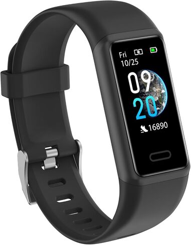 Fitness Tracker Watch, Activity Monitor with Heart Rate, Sleep Tracking, Calorie Counter, IP68 Waterproof, Pedometer in Saudi Arabia