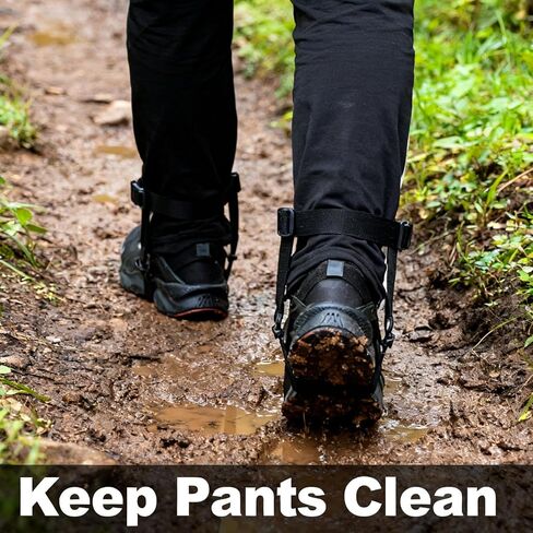 4 قطع من أحزمة الحذاء القابلة للتعديل - حذاء رعاة البقر ومشابك أرجل البنطلون، أشرطة ركاب للجنسين لركوب الدراجات النارية والملابس اليومية in Kuwait