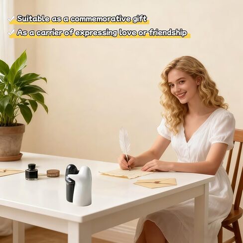 هزازات الملح والفلفل، تصميم شبح السيراميك، زوجين معانقة باللونين الأبيض والأسود، هدايا الزفاف، ديكور المطبخ، الهالوين، قابلة لإعادة الملء وسهلة الاستخدام (أسود وأبيض) in Kuwait