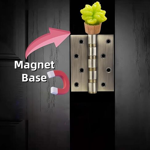 Cute Mini Creative Cactus Hinge Heads Decorative Topper Set 4PCS, Home Decoration,Magnetic Hinge Head Toppers Door Hinge in Saudi Arabia
