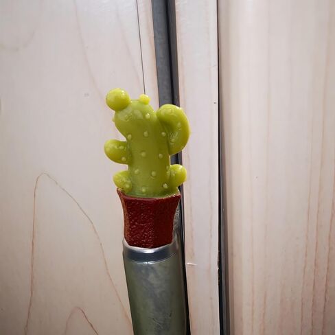 Cute Mini Creative Cactus Hinge Heads Decorative Topper Set 4PCS, Home Decoration,Magnetic Hinge Head Toppers Door Hinge in Saudi Arabia