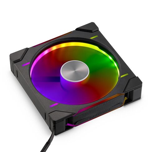 Phanteks D30-140 DRGB PWM Fan, Premium D-RGB Performance Fan, ARGB/DRGB Lighting, Daisy-Chain Fan Linking System (Black) in Saudi Arabia