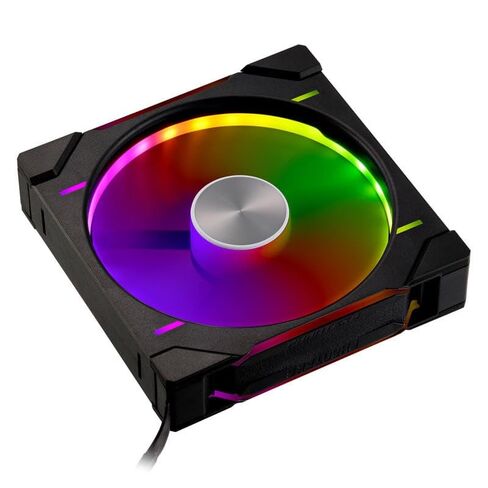 Phanteks D30-140 DRGB PWM Fan, Premium D-RGB Performance Fan, ARGB/DRGB Lighting, Daisy-Chain Fan Linking System (Black) in Saudi Arabia