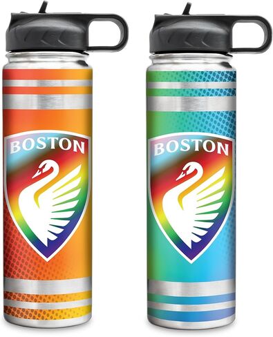 Rico Industries NFL Football Chicago Bears Alternate 22oz Stainless Steel Tumbler with Lid - Great For Coffee, Tea, Water or Cocktails in Saudi Arabia