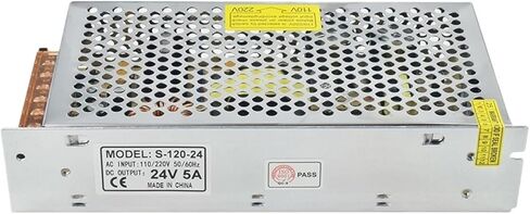 1pcs Switch Power Supply Output 24V 5A for CO2 Laser Controller CNC Engraver Machine in Saudi Arabia