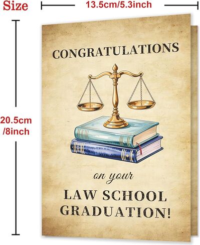 Law School Graduation Card, Congratulations on Law School Graduation Cards & Gifts for New Lawyers in Kuwait