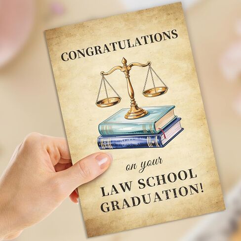 Law School Graduation Card, Congratulations on Law School Graduation Cards & Gifts for New Lawyers in Kuwait