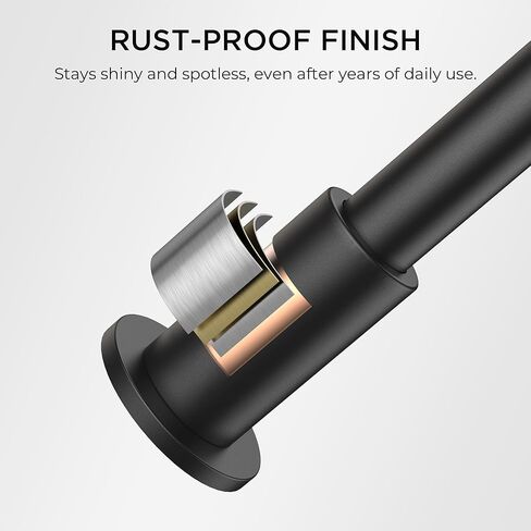 FORIOUS Black Bathroom Faucet 3 Hole, 360° Swivel 8 Inch Widespread Bathroom Sink Faucet and Pop Up Drain 2 Handle Faucets for Sink, Vanity, RV, Lavatory, Farmhouse in Saudi Arabia