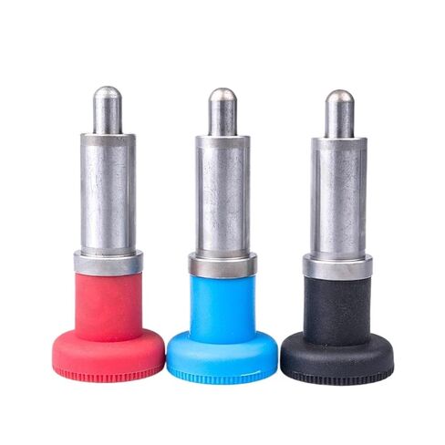 VEICHU Stainless Steel Detent Pin with Plastic Precision Index Plungers Press Fit Indexing Without Thread 1Pcs(VCN245-BN-10) in Saudi Arabia