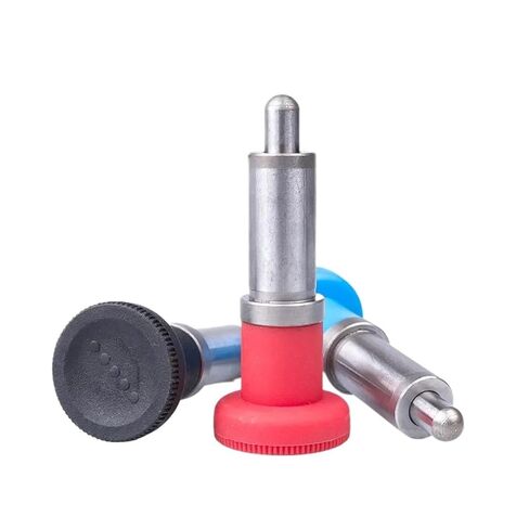 VEICHU Stainless Steel Detent Pin with Plastic Precision Index Plungers Press Fit Indexing Without Thread 1Pcs(VCN245-BN-10) in Saudi Arabia