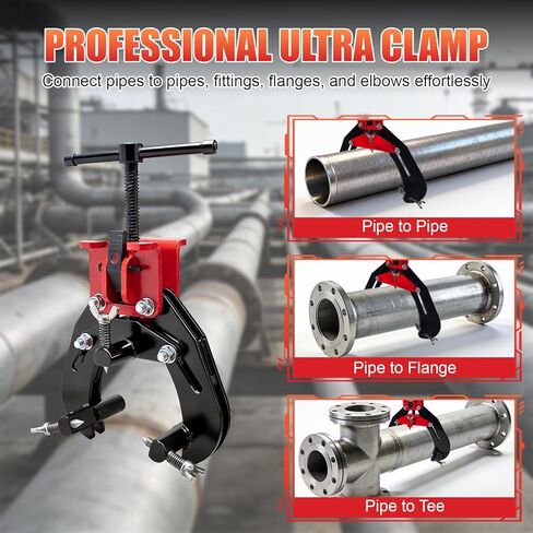 مشبك محاذاة الأنابيب سريع الإصدار 1 "-3"، أداة لحام ومقبض T للأنابيب والفلنجات والمحملات in Kuwait