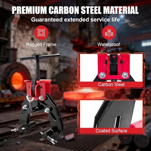 مشبك محاذاة الأنابيب سريع الإصدار 1 "-3"، أداة لحام ومقبض T للأنابيب والفلنجات والمحملات in Kuwait