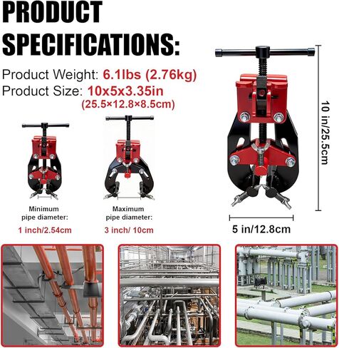 مشبك محاذاة الأنابيب سريع الإصدار 1 "-3"، أداة لحام ومقبض T للأنابيب والفلنجات والمحملات in Kuwait