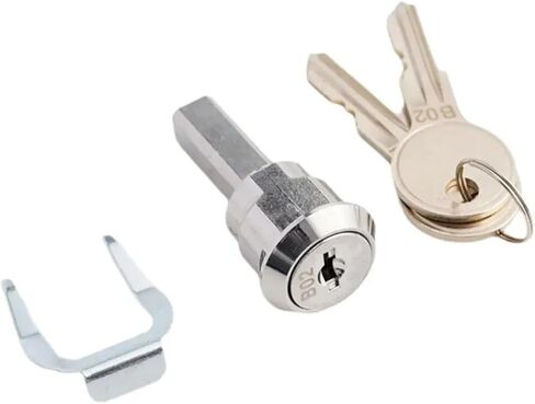 Cam Lock Security Toolbox Iron Cabinet Insert Linkage Drawer Set Cylinder with 2 Keys 1Pcs in Saudi Arabia