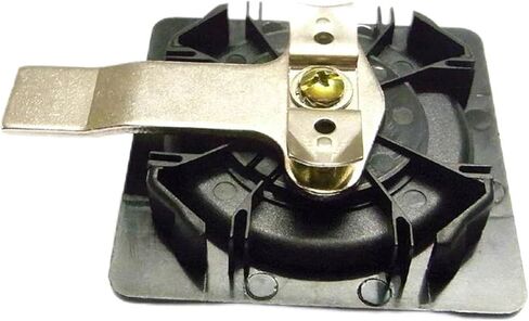 Black Steel Cupboard Lock Industrial Locking Handle Panel with Cam 1Pcs in Kuwait