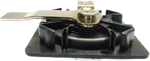 Black Steel Cupboard Lock Industrial Locking Handle Panel with Cam 1Pcs in Kuwait