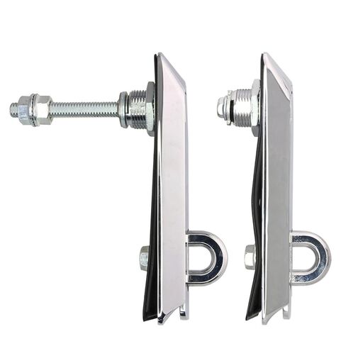 PM204 Zinc Alloy Refrigerator and Cold Storage Flat Handle Panel Jump Lock with Padlock Buckle 1Pcs in Kuwait