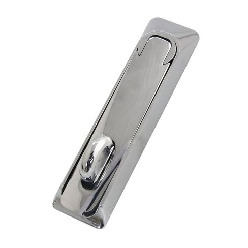 PM204 Zinc Alloy Refrigerator and Cold Storage Flat Handle Panel Jump Lock with Padlock Buckle 1Pcs in Kuwait