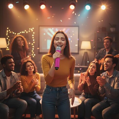 حجر الراين ميكروفون الدعامة سباركلي بلينغ كم بريق مقبض الميكروفون العالمي يغطي مقبض الميكروفون للميكروفونات المحمولة اللاسلكية اللاسلكية للحزب عرض تلفزيوني ديكور المسرح متعدد الألوان التألق in Kuwait