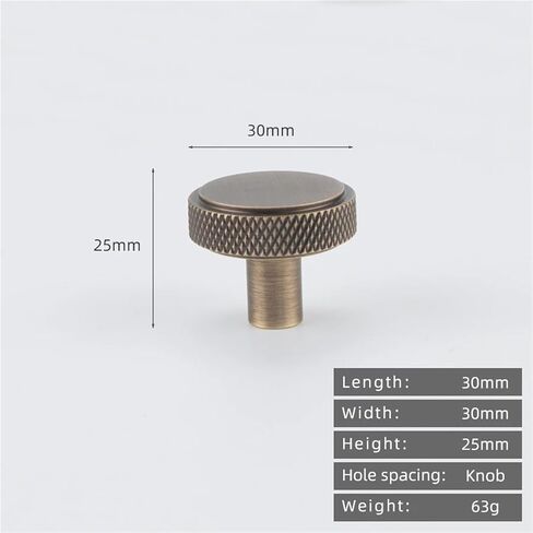 Solid Brass Cross Cabinet T-Handle Antique Door Drawer Pull 1Pcs(2180-30) in Saudi Arabia