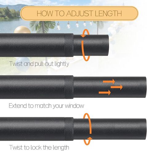 Over The Table Rod Stand with Clamps, Adjustable 15"-58" Height, 30"-81" Length Over Table Display Bar, Metal Table Hanging Rail, Table Balloon Arch Stand for Party Decor, Wedding Anniversary in Kuwait