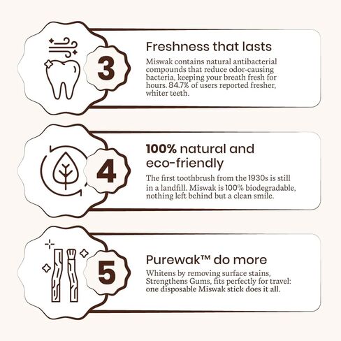 أعواد المسواك، مسواك طبيعي 100%، يبيض بشكل طبيعي، ينعش النفس، أعواد المسواك، أعواد المسواك التقليدية، كمية تكفي 3 أشهر، عبوة واحدة، 12 أعواد المسواك مع حامل. in Kuwait