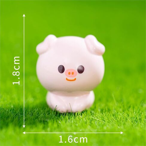 Cute Mini Creative Piglet Hinge Heads Decorative Topper Set 6PCS, Home Decoration,Magnetic Hinge Head Toppers Door Hinge in Saudi Arabia