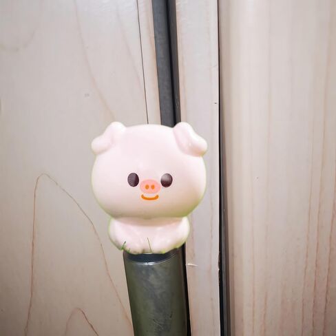 Cute Mini Creative Piglet Hinge Heads Decorative Topper Set 6PCS, Home Decoration,Magnetic Hinge Head Toppers Door Hinge in Saudi Arabia