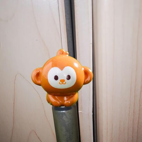 Cute Mini Creative Little Monkey Hinge Heads Decorative Topper Set 6PCS, Home Decoration,Magnetic Hinge Head Toppers Door Hinge in Saudi Arabia