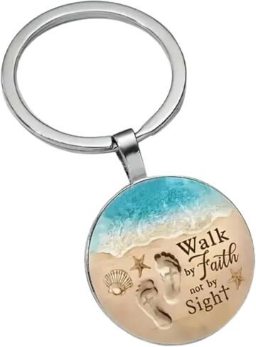 Christian Keychain - Christmas Gift - Birthday Present - Jesus Keychain - Bible Verse Key chain - Christian Gifts Mom Faith Gifts Mom Dad (God Is Greater Than The Highs and Lows) in Saudi Arabia