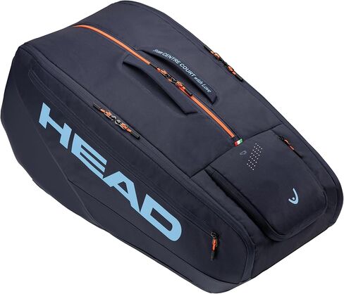 حقيبة HEAD Pro Racquet - حقيبة تنس البطولة مع نظام التحكم في المناخ CCT+، وحجرة الأحذية، وجيوب الملحقات - متوفرة بمقاسات L وXL in Saudi Arabia