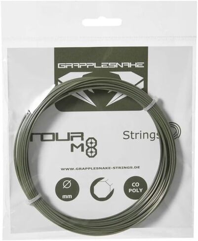 Grapplesnake Tour M8 Tennis String 1.25mm, Olive in Saudi Arabia