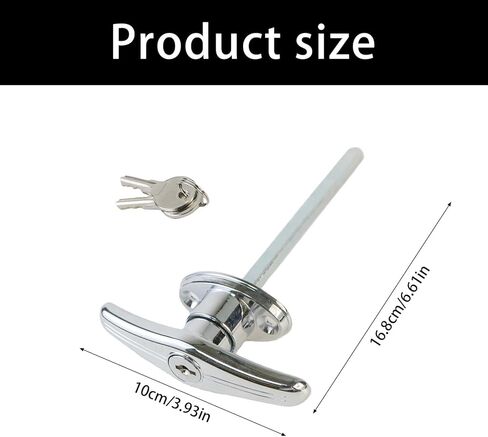 Premium Zincs Alloys Garage Door Handle with 2 Rustproof Construction Smooth Surfaces for Secure Installation in Saudi Arabia