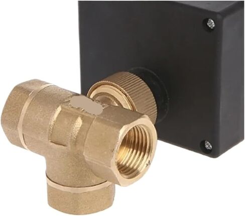 DN15 DN20 DN25 DN32 DN40 صمام كروي AC220V 3-Wire 2-Way Control صمام كروي نحاسي ثابت (1,220 فولت_2 اتجاه) in Kuwait