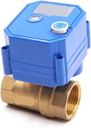 1 "صمام كروي نحاسي 2-Way 2/3-wire المحرك مع مفتاح يدوي AC220V DC24V DC12V ADC9-24V(ADC9-24V_CR01) in Kuwait