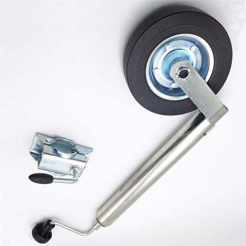Boat Trailer Jack with Wheel - Trailer Jack Wheel, Lift Bolt-On Swivel Tang Jack, 150Kg Heavy Duty Jockey Wheel, with 20Cm Wheel, 25Cm Vertical Stroke, for Yac,2000lbs/900kg in Saudi Arabia