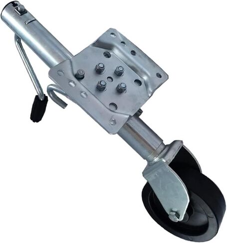 Swivel Trailer Jack - Beach Boat Trailer Jack, Bolt-On Swivel Tongue Jack, Heavy-Duty Boat Trailer Jack, 1200 Lbs Capacity/6In Wheel/Steel Swivel Trailer Tongu in Saudi Arabia