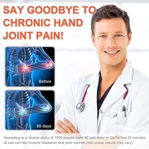 العلاج بالضوء الأحمر لليدين والمعصم، 2026 ترقية 4 أوضاع علاج، كثافة 5 مستويات، مؤقت 10-90 دقيقة، جهاز علاج بالضوء الأحمر والأشعة تحت الحمراء للاستخدام المنزلي (16.5 بوصة × 7 بوصة) in Kuwait